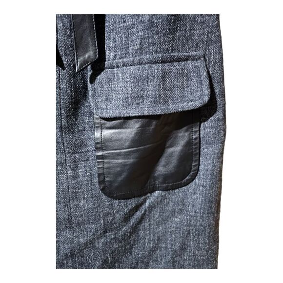 ROBERT RODRIGUEZ Tweed/Leather Dress - Size 8 - Picture 6 of 8